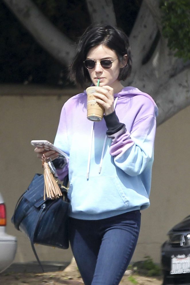 Lucy Hale out in LA